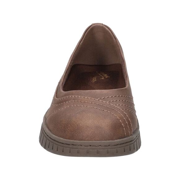 Easy Street Women's Cosma Ballet Flat, Brown, Size 9 WW, Extra Wide - Picture 2 of 5